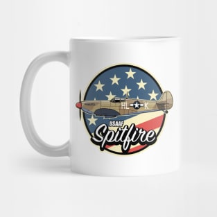 USAAF Spitfire Mug